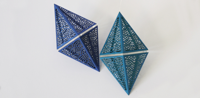 a fancy lasercut shape