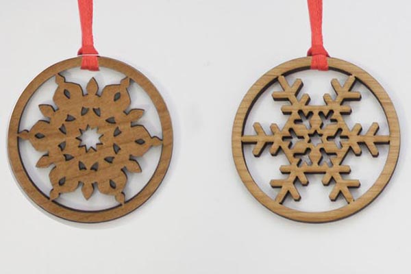 Waiting for Santa, wood christmas decoration